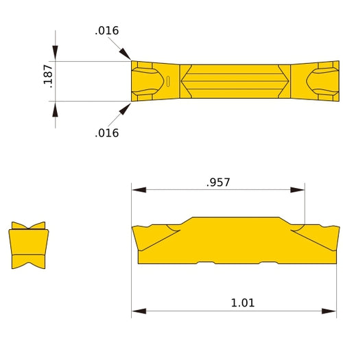 GY2M0475H040N-GM NX2525 GY INSERT