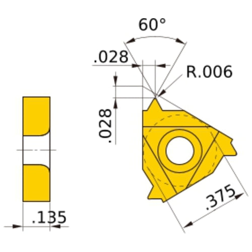 MMT16ER100ISO VP10MF INSERT