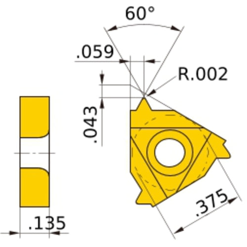 MMT16ER115NPTF VP10MF INSERT