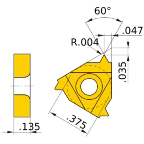 MMT16IR175ISO VP10MF INSERT
