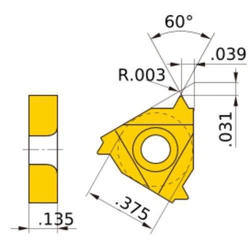 MMT16IR180NPT VP10MF INSERT