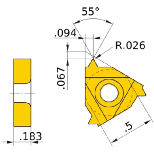 MMT22ER050W VP10MF INSERT