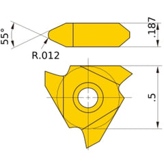 MTTR435503 UTI20T INSERT