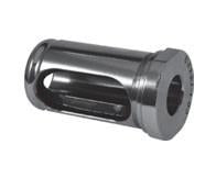 Type CS Tool Holder Bushings - Part #  TBCS-10-0500-B - (OD: 1") (ID: 1/2") (Slot Length: 1-3/8") (Length Under Head: 1-3/4") - USA Tool & Supply