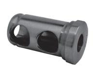 Type J Tool Holder Bushings - Part #  TBJ-12-1000-B - (OD: 1-1/4") (ID: 1") (Center Hole Distance: 1"   &   Shoulder to Center of First Hole: 5/8"   ) (# of Holes: 2 & Hole Size: 3/4") (Length Under Head: 2-1/8") - USA Tool & Supply