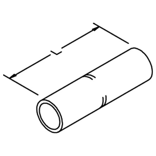 3M Scotchlok Copper Long-Barrel Connector 11011 up to 35 kV 350 kcmil Red - USA Tool & Supply