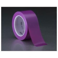 List 471 2" x 36 yds Vinyl Tape - Purple - USA Tool & Supply