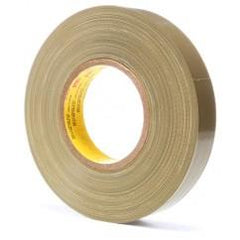 1X60 YDS 390 OLIVE POLY CLOTH TAPE - USA Tool & Supply