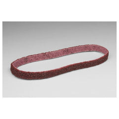Scotch-Brite Surface Conditioning Low Stretch Belt SC-BL A/O Medium 1/2″ × 18″ - USA Tool & Supply