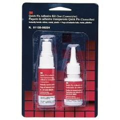 HAZ03 0.7 OZ QUICK FIX ADHESIVE KIT - USA Tool & Supply