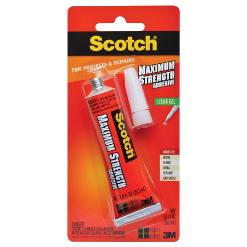 Scotch Maximum Strength Adhesive 6047 1 fl oz (29 5 mL) - USA Tool & Supply