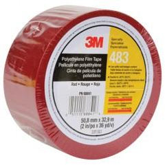 2X36 YDS 483 RED POLYETHYLENE FILM - USA Tool & Supply