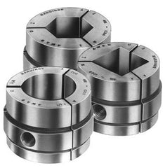 Collet Pad for Warner & Swasey Machine #3, #4 - 1-1/16" Square Serrated - Part #  CP-WS4SE10625 - USA Tool & Supply