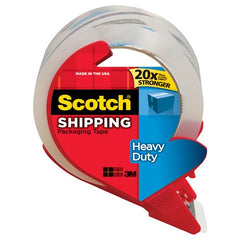 Scotch Heavy Duty Shipping Packaging Tape 3850S-RD 1.88″ × 38.2 yd (48 mm × 35 m) - USA Tool & Supply