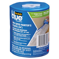 ‎3M ScotchBlue Tape + Plastic with Dispenser PTD2093EL-24-S - USA Tool & Supply