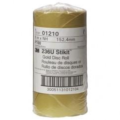 6 - P150 Grit - 216U Disc Roll - USA Tool & Supply