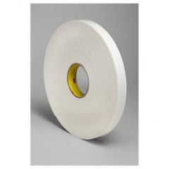 1X36 YDS 4466 WHITE DBL COATED POLY - USA Tool & Supply