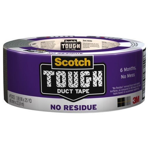 3M No Residue Duct Tape 2425 1.88″ × 25 yd (48 mm × 22.8 m) - USA Tool & Supply