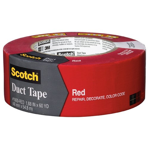 3M Red Duct Tape 3960-RD 1.88″ × 60 yd (48 mm × 54 8 m) - USA Tool & Supply