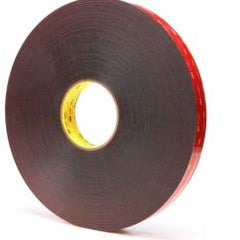 List 5925 1" x 72 yds VHB Acrylic Foam Tape - Black - USA Tool & Supply