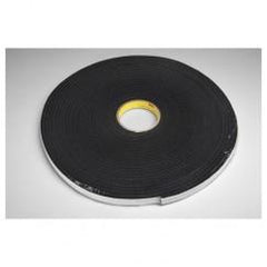 1/2X18 YDS 4504 BLACK VINYL FOAM - USA Tool & Supply