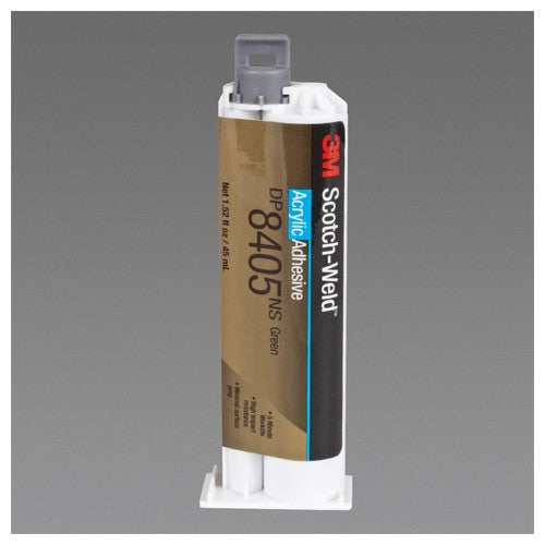 3M Scotch-Weld Acrylic Adhesive DP8405NS Green 45 mL Duo-Pak - USA Tool & Supply