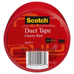 Scotch Duct Tape 920-RED-C 1.88″ × 20 yd (48 mm × 18 2 m) Red - USA Tool & Supply