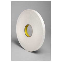 3M Double Coated Polyethylene Foam Tape 4466 White 3/4″ × 36 yd 62mil - USA Tool & Supply