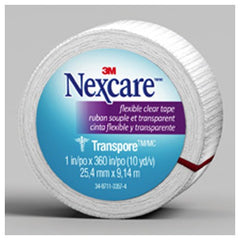 Nexcare Transpore Flexible Clear First Aid Tape 527-P1 2″ × 10 yds Wrapped - USA Tool & Supply