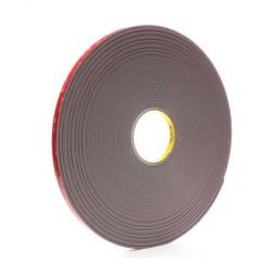 1/2X36 YDS VHB TAPE 4991 GRAY - USA Tool & Supply